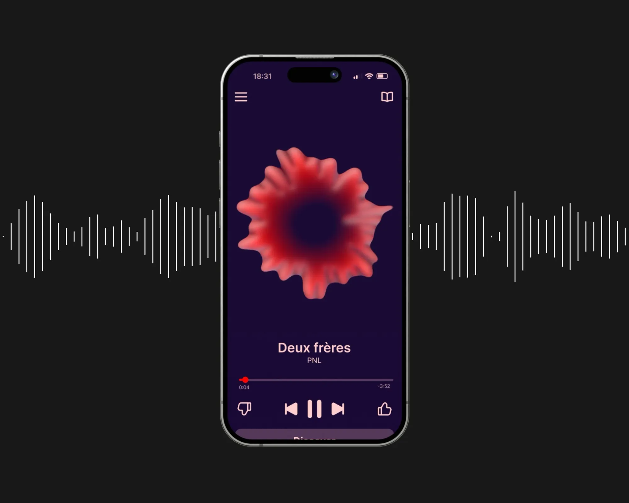 Thumbnail for Moodify: AI Music Experience