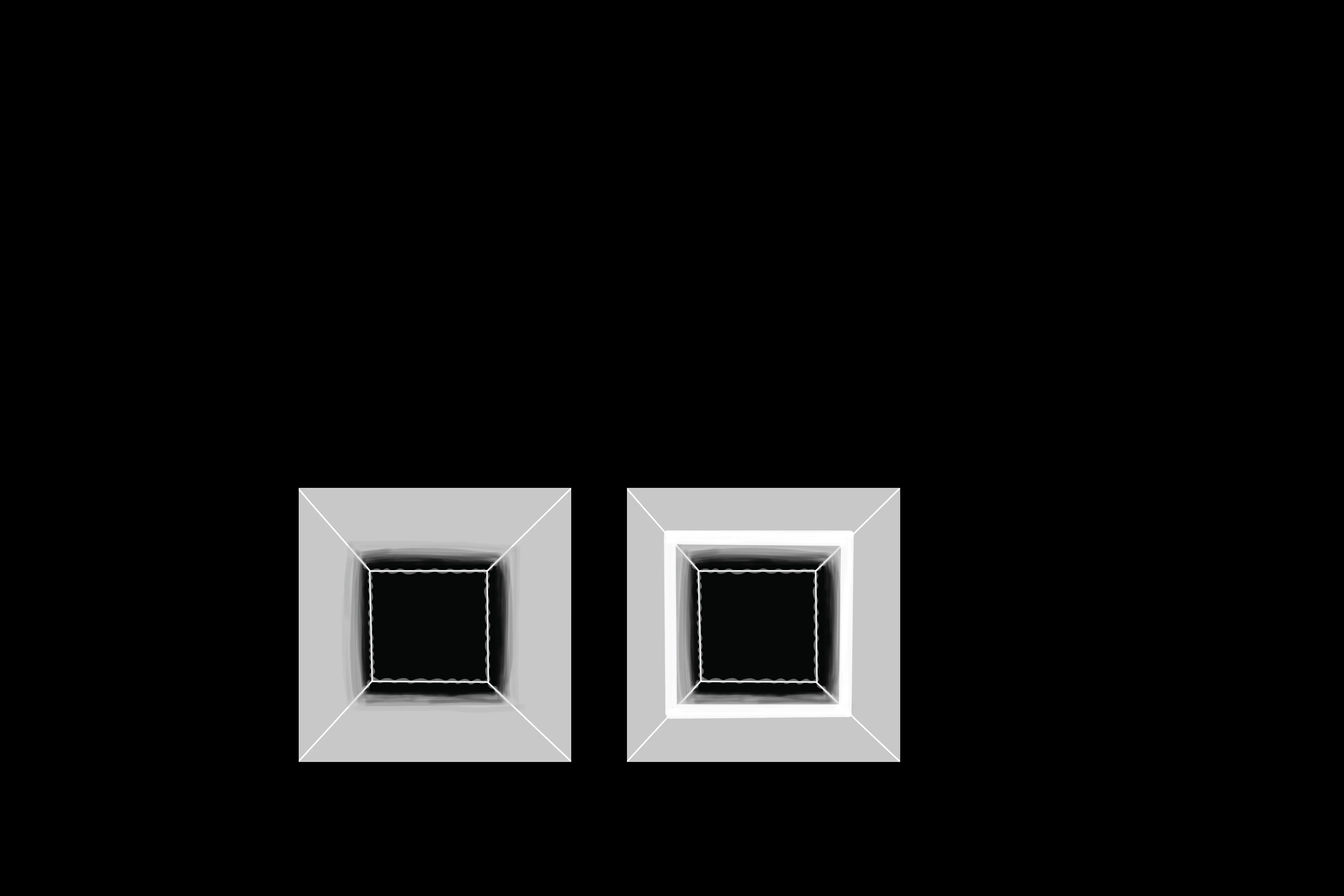 Close-up of hand-drawn storyboard frames plotting sound-to-shape animations